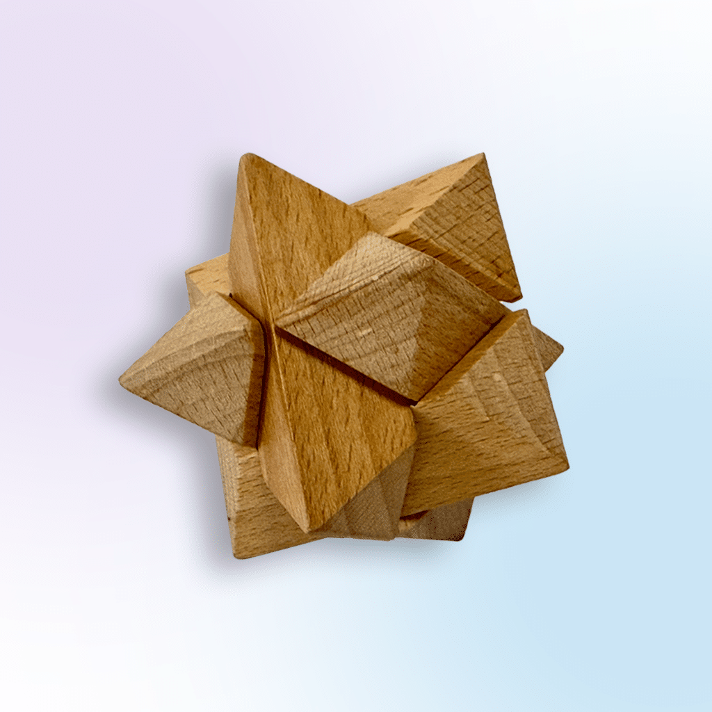 Wooden Star Puzzle